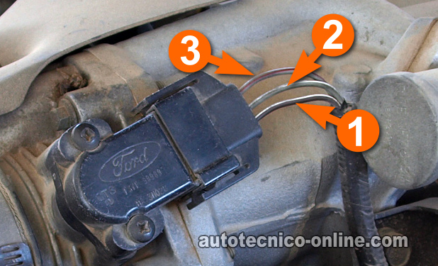 Verificando La Señal Del Sensor TPS Con Multímetro. Cómo Probar El Sensor TPS (1991-95 Ford 4.0L Explorer, Ranger, Aerostar)