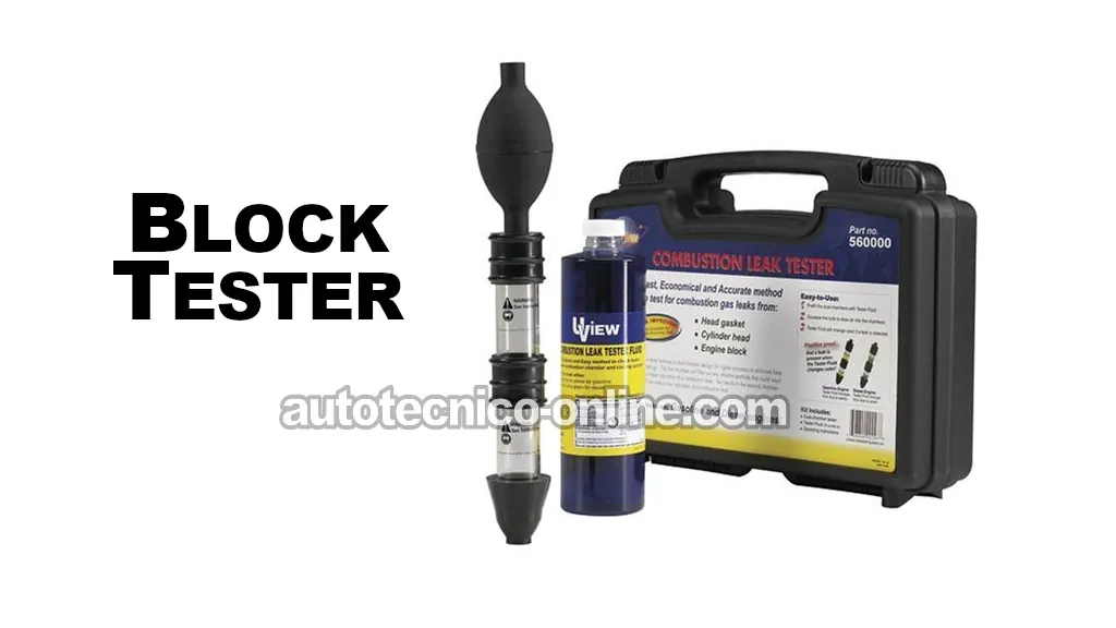 Usando Un Detector De Fugas De Combustión. Cómo Probar El Empaque De Cabeza (2001, 2002, 2003, 2004 2.0L Ford Escape)