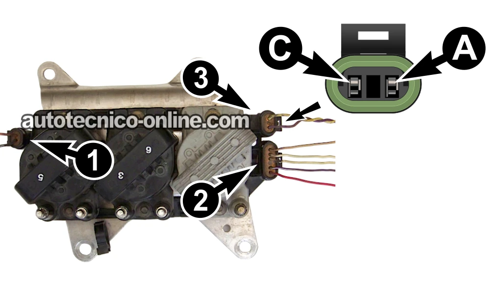 Descripción Del Circuito Del Sensor De Posición Del Cigüeñal 7X. Cómo Probar El Sensor De Posición Del Cigüeñal 7X (1994, 1995, 1996, 1997, 1998, 1999, 2000, 2001, 2002, 2003, 2004, 2005 3.1L V6 Buick Century)