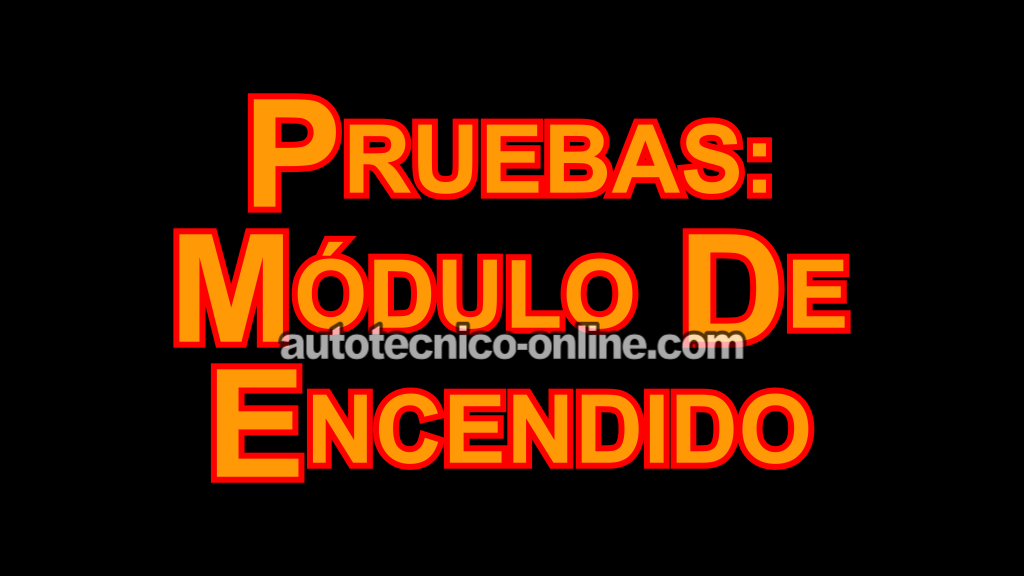 Cómo Probar El Módulo De Encendido (1990-1995 3.0L V6 Ford Taurus, Mercury Sable)