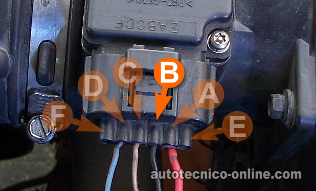 Verificando El Circuito De Tierra (I). Cómo Probar El Sensor De Flujo De Aire (Sensor MAF) De Ford