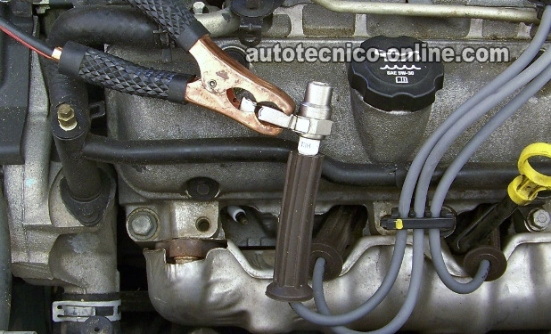 Verificando Que Los Cables De Las Bujías Estén Disparando Chispa. Cómo Probar La Bobina De Encendido Packs (GM 3.1L, 3.4L)