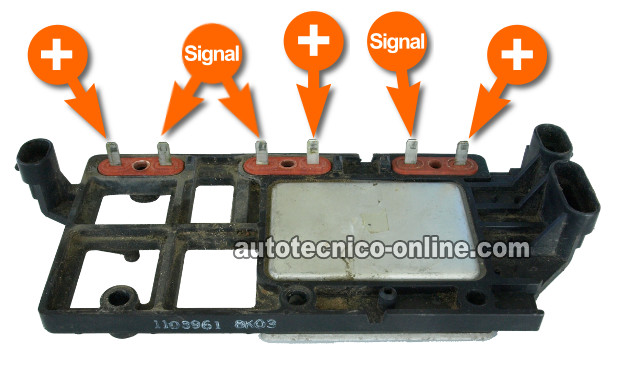Verificando Que La Bobina De Encendido Tenga Alimentación De 12 Voltios. Cómo Probar Las Bobinas De Encendido GM 3.1L, 3.4L