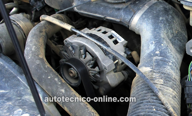 Cómo Probar El Alternador (1988, 1989, 1990, 1991, 1992, 1993 4.3L V6 Chevrolet S10 Pickup, GMC S15 Pickup, Y GMC Sonoma)