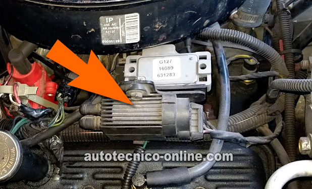 Cómo Probar El Solenoide De Vacío De La Válvula EGR (1988, 1989, 1990, 1991, 1992, 1993, 1994, 1995 4.3L TBI Chevrolet S10 Pickup, GMC S15 Pickup, Y GMC Sonoma)