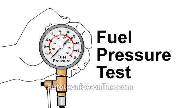Verificando La Presión De Combustible. Cómo Probar Un Arranca Pero No Prende (2000, 2001, 2002, 2003, 2004, 2005, 2006 1.8L Nissan Sentra)