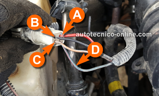 Descripciones De Los Circuitos Del Sensor MAF. Cómo Probar El Sensor MAF (1995, 1996, 1997 3.0L V6 Ford Ranger And Mazda B3000)