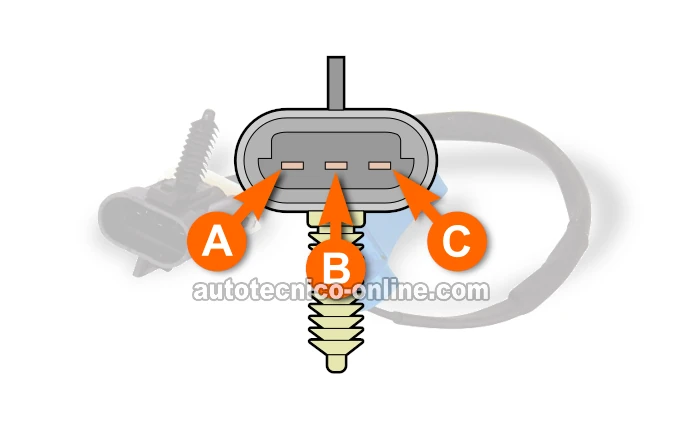Descripciones De Los Circuitos Del Sensor CKP 24X. Cómo Probar El Sensor Del Cigüeñal 24X (1995, 1996, 1997, 1998, 1999 3.1L V6 Chevrolet Lumina And Monte Carlo)