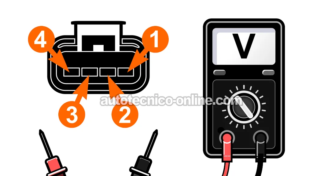 PWM Fan Relay Connector Circuits. Cómo Probar El Motor Del Ventilador Del Radiador (1997, 1998, 1999 2.0L SOHC Dodge/Plymouth Neon)