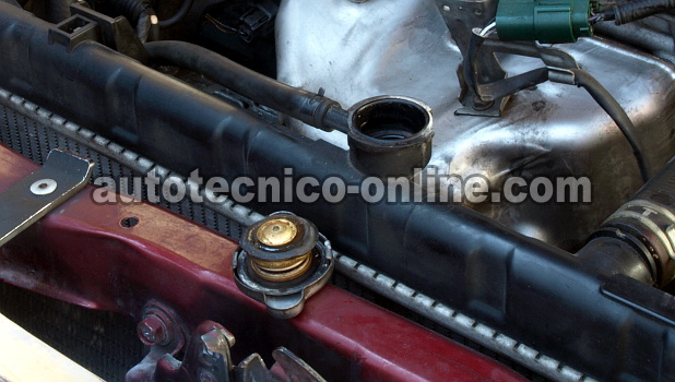 Checking to See if the Oil is Mixed with Coolant (2.8L V6 S10/S15)