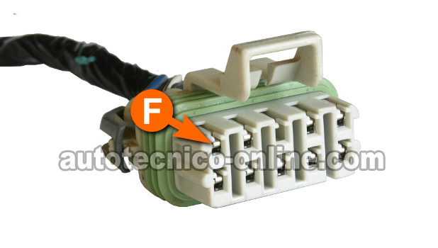 Verificando La Señal De Posición Del Pedal Del Acelerador. Cómo Verificar El Sensor #1 de la Posición Del Pedal Del Acelerador (APP 1)
