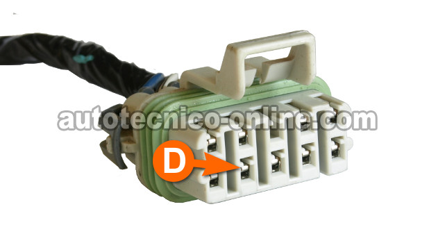 Verificando Alimentación De 5 Voltios. Cómo Verificar El Sensor #2 de la Posición Del Pedal Del Acelerador (APP 2)