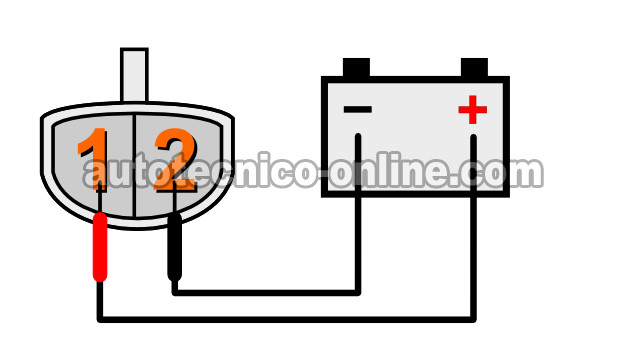 Aplicándole 12 Voltios Y Tierra Al Motor Del Soplador. Cómo Probar El Motor Del Soplador Del Aire Acondicionado (Ford 4.9L, 5.0L, 5.8L)