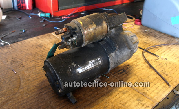 Probando El Motor De Arranque En Banco. Pruebas Cuando No Arranca -Estudio de Caso (GM 3.8L)