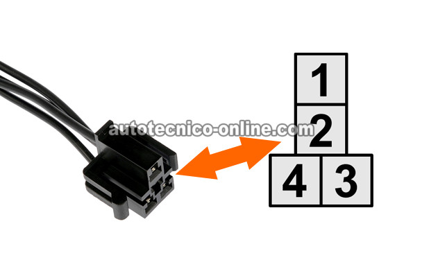 Puenteando Los Circuitos De La Resistencia Del Motor Soplador. Cómo Probar la Resistencia Del Motor Del Soplador (4.0L Ford)