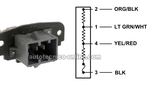 Cómo Probar La Resistencia Del Motor Del Soplador (4.0L Ford)