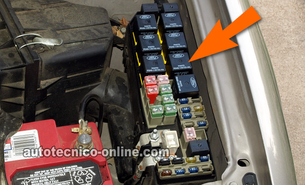 Ubicación Del Relé De La Bomba De Combustible 2001-2007 Ford Escape. Cómo Probar Las Bobinas De Encendido (3.0L Ford Escape)