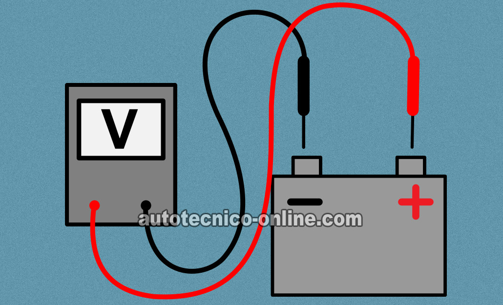 Verificando El Voltaje De La Batería Con El Motor Encendido. Cómo Probar El Alternador (1993-1997 2.3L Ford Ranger)