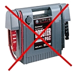 No Se Puede Usar un Jump Box (Arrancador De Baterías Jumper)