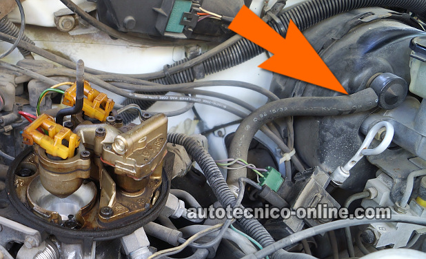 Induciendo Una Mezcla Pobre Al Desconectar La Manguera De Vacío Del Booster. Cómo Probar El Sensor De Oxígeno Con Un Multímetro (2.8L V6 S10/S15)