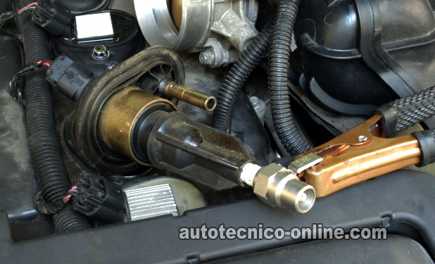 Probando La Señal De Voltaje Del Sensor MAP. Cómo Probar El Sensor MAP (2002, 2003, 2004, 2005, 2006, 2007 4.2L Chevrolet TrailBlazer y GMC Envoy)