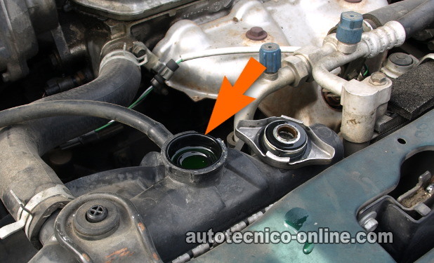 Compresión Del Motor Se Está Expulsando Por El Radiador. Cómo Probar El Empaque De La Cabeza (1.6L Honda Civic)