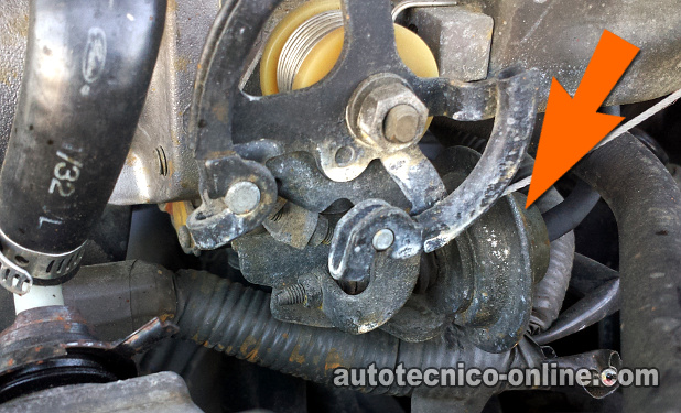 Ubicación Del: Throttle Opener Vacuum Diaphragm (1992 Toyota)