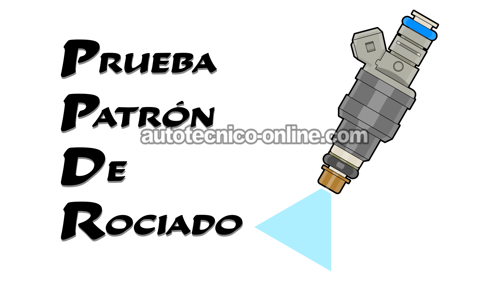 Prueba Del Patrón De Rociado Del Inyector (1990-2007 3.0L V6 Ford Taurus, Mercury Sable)