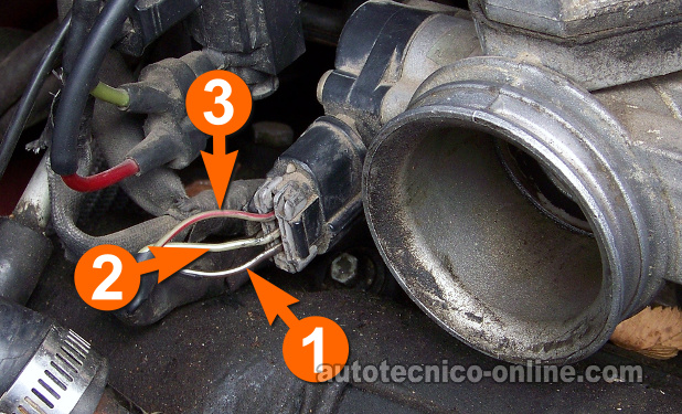 Los Circuitos Del Sensor TPS. Cómo Probar El Sensor TPS (1996, 1997, 1998 3.8L Ford Mustang)