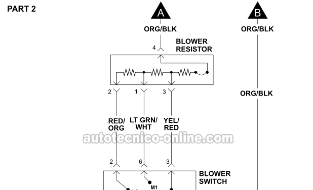Cómo Probar La Resistencia Del Motor Del Soplador (1992, 1993, 1994 3.0L Ford Ranger And 1994 Mazda B3000)