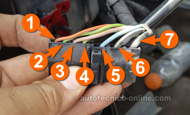 Conector Eléctrico Del Interruptor De Velocidades Del Soplador. Cómo Probar La Resistencia Del Soplador (1997-1999 Dodge Dakota Y Durango)