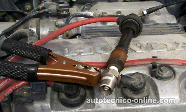 Probando Una Falla En Cilindro. Verificando El Disparo De Chispa (1995, 1996, 1997, 1998, 1999, 2000 1.6L Honda Civic)
