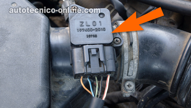 Cómo Probar El Sensor MAF (1999-2001 1.6L Mazda Protegé)