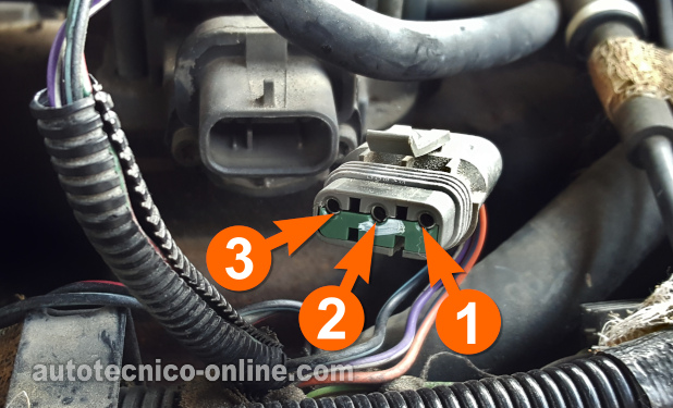 Throttle Position Sensor Pin Out. Cómo Probar El Sensor TPS (1990, 1991 5.2L V8 Dodge Dakota)