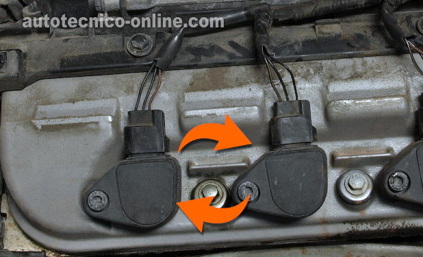 Verificando La Presencia De La Señal De Activación Sin Un Multímetro. Cómo Probar Las Bobinas De Encendido (2000, 2001, 2002, 2003 3.0L V6 Honda Accord y Odyssey)