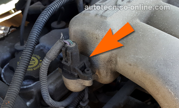 Probando El Sensor MAP (1996-2000 2.4L Dodge, Plymouth Mini-Van)