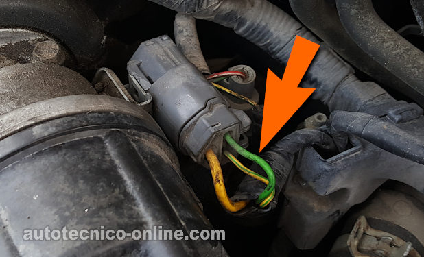 Probando La Señal De Activación De La Bobina De Encendido. Cómo Probar El Sistema De Encendido (1995, 1996, 1997 2.7L V6 Honda Accord)