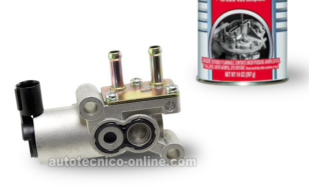 Cómo Limpiar El Regulador Del Ralentí (1997-2001 2.0L Honda CR-V)