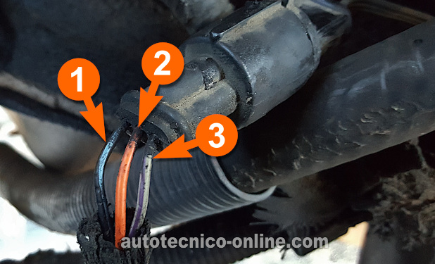 Descripciones De Circuitos De La Bobina Captadora. Cómo Probar La Bobina Captadora (1990, 1991, 1992, 1993, 1994, 1995 1991-1995 2.5L Dodge Caravan y Plymouth Voyager)